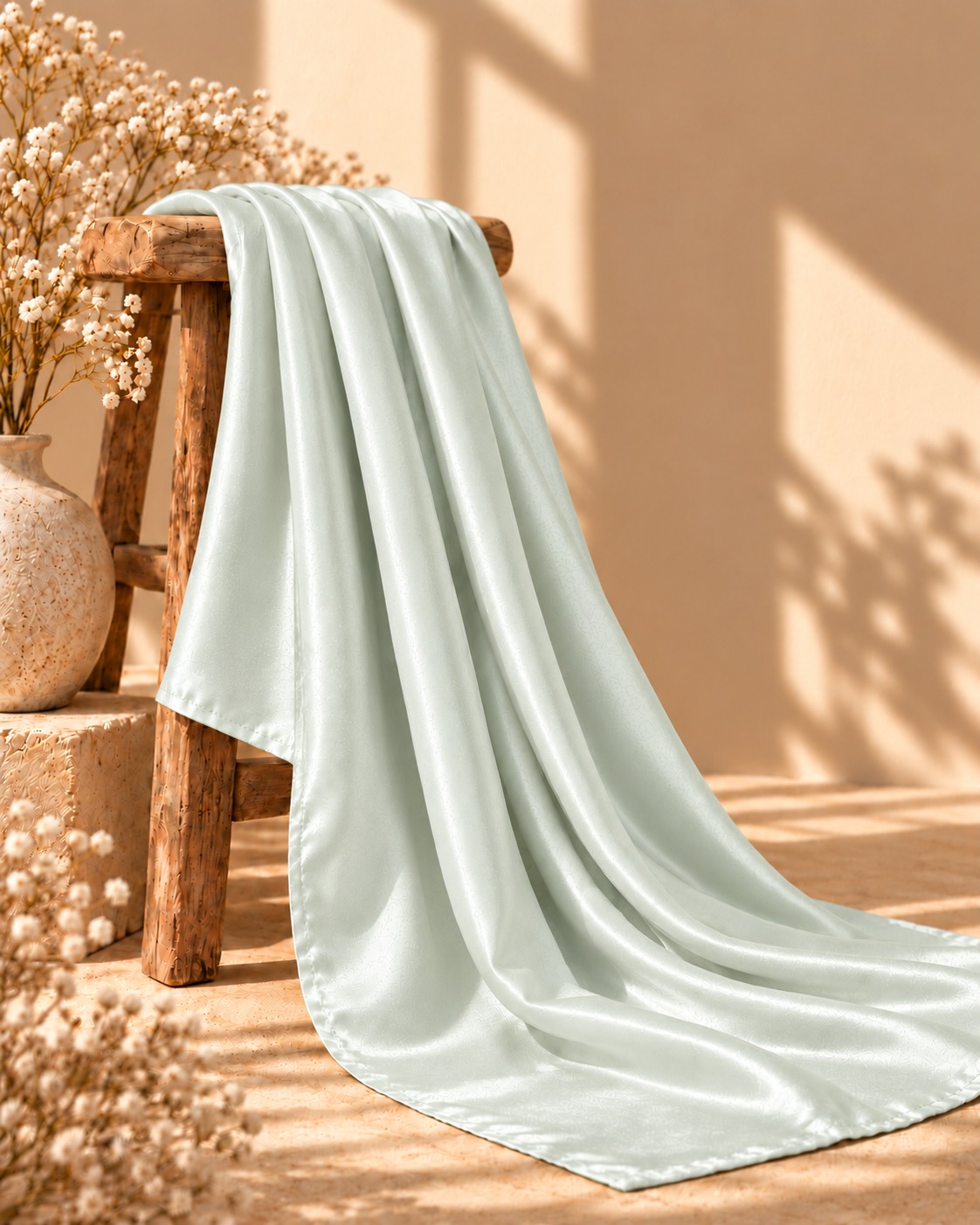Silk Hijab - Mint
